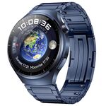 Per Huawei Watch GT 4 Pro 22mm Cinturino in metallo titanio a sgancio rapido (blu)
