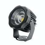 Faretto LED COB per esterni impermeabile, faretto per cartelloni pubblicitari, lampada da giardino, colore: 10 W, 4 colori selezionabili 1