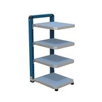 Portapentole da cucina regolabile, organizer pieghevole multifunzionale per la casa, stile: 4 strati