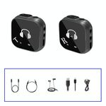Sistema di monitoraggio wireless in-ear da 5,8 G con trasmettitore e ricevitore per monitoraggio a due auricolari, specifiche: uno a uno