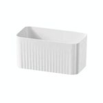 Piccolo porta-armadietto da cucina Organizzatore per pellicola trasparente Mensola laterale per frigorifero montata a parete