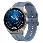 Per Huawei Watch GT3 Pro 46mm 22mm Cinturino in silicone con cinturino (blu)