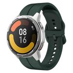 Per cinturino in silicone Xiaomi MI Watch Color 2 22mm Loop (verde scuro)