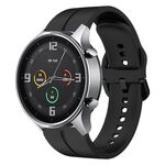 Per Xiaomi MI Watch Color 22mm Loop cinturino in silicone (nero)