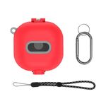 D10 Per Samsung Galaxy Buds Live/Buds Pro/Buds 2 Custodia protettiva antiurto per auricolari Interruttore siamesi (rosso)