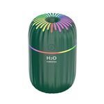 Umidificatore per tendone per auto da tavolo con umidificatore per luce ambientale USB a tazza colorata (fuochi d'artificio verde)