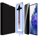 Per Samsung Galaxy S20 FE LK Pellicola in vetro temperato per la privacy di facile installazione (nero)