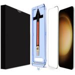 Per Samsung Galaxy S23+ 5G LK Pellicola in vetro temperato HD di facile installazione (nero)