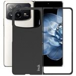 Per Xiaomi Mix Fold 4 Custodia per telefono in fibra di carbonio PU + PC serie Ruiyi di Imak
