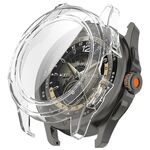 Per Xiaomi Watch S4 Sport PC + Pellicola temperata Custodia protettiva per orologio integrata (trasparente)