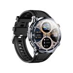 H18 Smart Watch con schermo a sfera rotonda ultra sottile da 1,95 pollici e spina 32G (nero)