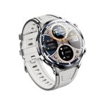 H18 Ultra-sottile Schermo a Sfera Rotonda 1.95 Pollici Plug-In Telefono Smart Watch 32G (Argento)