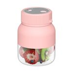 Spremiagrumi portatile wireless multifunzionale da 800 ml, spremiagrumi per esterni di grande capacità (rosa)