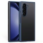 Per Samsung Galaxy Z Fold6 Custodia per telefono Frosted (blu)