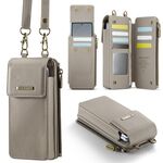 Per Samsung Z Fold Series CaseMe Me50 Mini Lanyard Borsa universale (cachi)