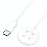 Per Google Pixel Watch 3 41/45mm USB-C/Type-C Interfaccia Smart Watch Cavo di Ricarica, Lunghezza: 1m (Bianco)