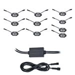 10 in 1 Car Chassis Light RGB Luce colorata per atmosfera