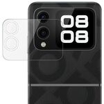 Per Huawei Nova Flip 1 Set Pellicola per obiettivo Imak + Adesivo per schermo posteriore in vetro