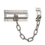 Catena di sicurezza per porta, antifurto, serratura per porta di casa, catenaccio per finestra, stile: quadrato argento