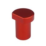 Morsetto da tavolo a tassello, blocchi di limitazione del tavolo da falegnameria a sgancio rapido, stile: lega di alluminio rossa da 20 mm