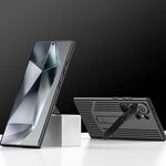 Per Samsung Galaxy S24 Ultra 5G Custodia per telefono con supporto di raffreddamento straordinario (nero)