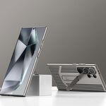 Per Samsung Galaxy S24 Ultra 5G Custodia per telefono con supporto di raffreddamento straordinario (titanio)