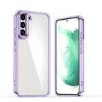 Per Samsung Galaxy S22+ 5G Shine Custodia per telefono in acrilico ad alta trasparenza (viola)