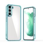 Per Samsung Galaxy S22+ 5G Shine Custodia per telefono in acrilico ad alta trasparenza (blu)