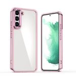 Per Samsung Galaxy S22+ 5G Shine Custodia per telefono in acrilico ad alta trasparenza (rosa)