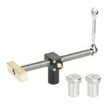 Morsa da tavolo regolabile per lavorazione del legno, morsetto a clip rapido fisso, modello: 19 mm + 2 morsetti da tavolo