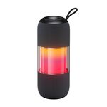 WK Beluga D12 Warrior Altoparlante portatile Bluetooth impermeabile per esterni (nero)