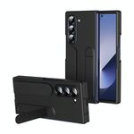 Per Samsung Galaxy Z Fold6 5G Custodia per telefono con cinturino a forma di stella (nero)