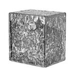 Scatola portaoggetti da bagno senza perforazione, organizer da parete per cotton fioc (grigio argento)