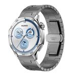 Cinturino per orologio in acciaio inossidabile con fibbia a farfalla a forma di H da 22 mm (grigio)