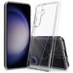 Per Samsung Galaxy S25+ 5G Custodia per telefono in TPU acrilico antigraffio (trasparente)