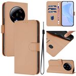 Per Xiaomi 13 Ultra Skin Feel Custodia in pelle tinta unita con cordino (nudo)