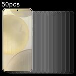 Per Samsung Galaxy S24+ 5G 50 pezzi 0,26 mm 9H 2,5D Pellicola in vetro temperato