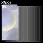 Per Samsung Galaxy S24 5G 50 pezzi 0,26 mm 9H 2,5D Pellicola in vetro temperato
