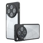 Per OPPO Find X8 Pro Armor Precise Hole PC Hybrid TPU Custodia per telefono (trasparente)