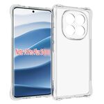 Per Redmi Note 14 Pro+ 5G Custodia per telefono in TPU antiurto antiscivolo e spessa (trasparente)