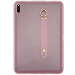 Per Huawei MatePad 11 2021 Custodia per tablet morbida in TPU ibrida per PC (rosa)