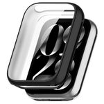 Per Xiaomi Mi Band 8 Pro Custodia protettiva in TPU a copertura totale elettrolitica (nero)