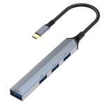 Adattatore HUB V252 4 in 1 da USB-C / Tipo-C a USB Docking Station