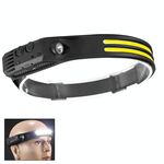 W689-2 Torcia per sensore di movimento ricaricabile USB a luce bianca COB Torcia per pesca all'aperto