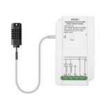Modulo interruttore WiFi+sonda di temperatura e umidità Tuya Interruttore intelligente timer interruttore temperatura e umidità a due vie