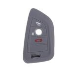 Per BMW Serie 1 X4/X2/XM5 2 copritasto telecomando in silicone morbido (grigio scuro)