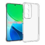 Per vivo Y19s 4G Global Custodia per telefono in TPU antiurto antiscivolo e spessa (trasparente)