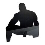 Large Muscle Man Quirky Key Hangers Household Small Items Storage Rack