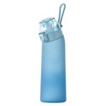 Borraccia sportiva da 700 ml Tritan Borraccia portatile a prova di perdite Tazza per bere senza BPA con cannuccia (blu)