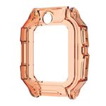Per Xiaotiancai Z6P Half Coverage Hollow TPU Watch Custodia protettiva (arancione trasparente)
